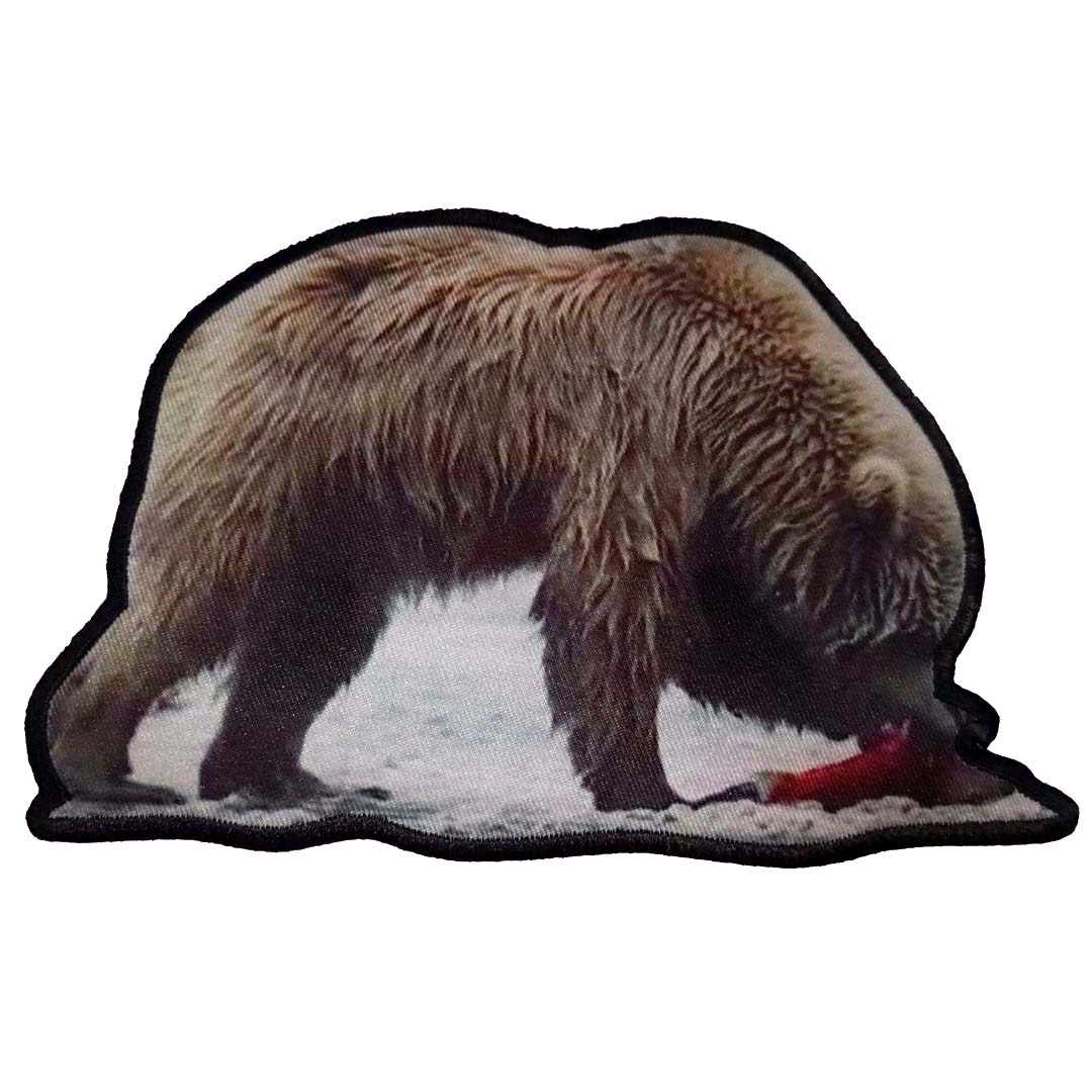 Bear Sublimation with Merrow Border Patch